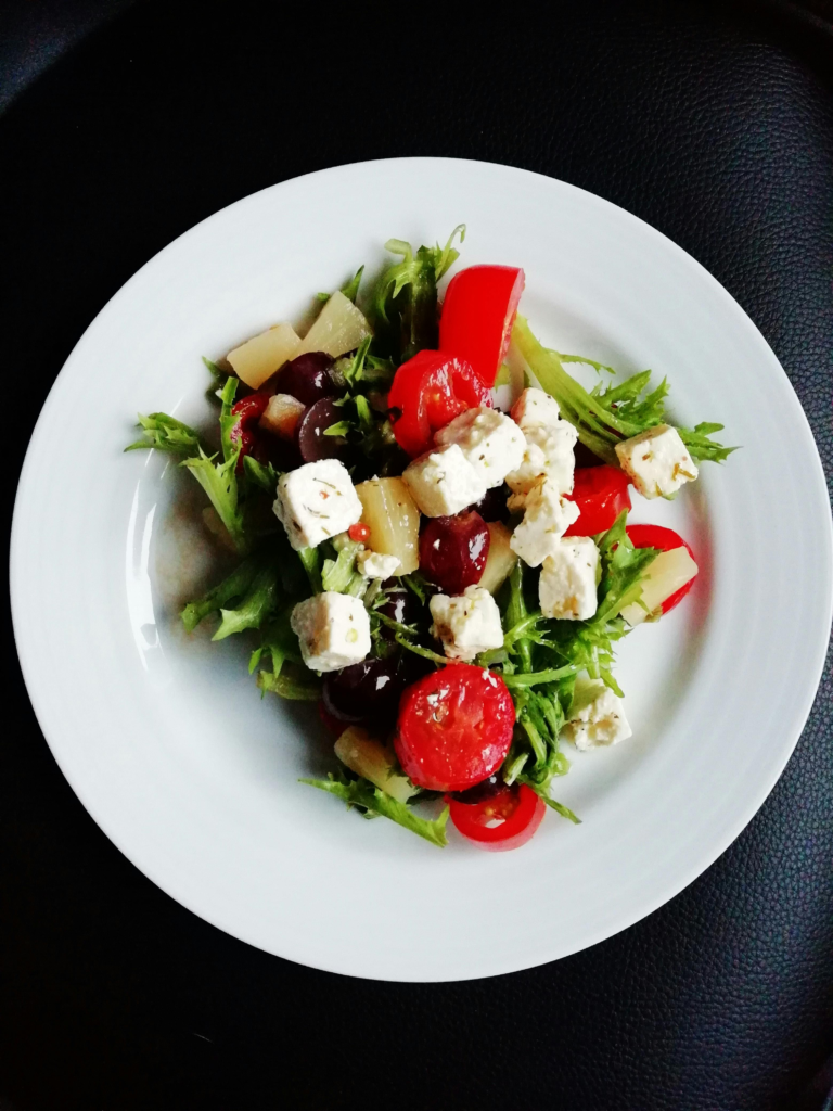 How to Start Losing Weight: A Beginner's Guide to Real, Lasting Results Delicious Greek salad featuring fresh vegetables and creamy feta cheese, perfect for a healthy meal.